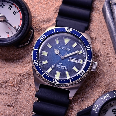 CITIZEN星辰 PROMASTER系列 征服潛水機械腕錶 禮物推薦 畢業禮物 41mm / NY0129-07L