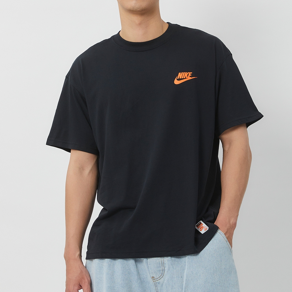 Nike AS M NSW Tee M90 Sole Food LBR 男款黑色印花休閒短袖FB9806-010