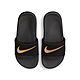 NIKE  拖鞋 大童 運動 KAWA SLIDE GS/PS 黑金 819352-003 product thumbnail 1