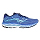 MIZUNO WAVE RIDER 27 女慢跑鞋-美津濃 運動 訓練 J1GD230325 藍寶藍白橘 product thumbnail 1