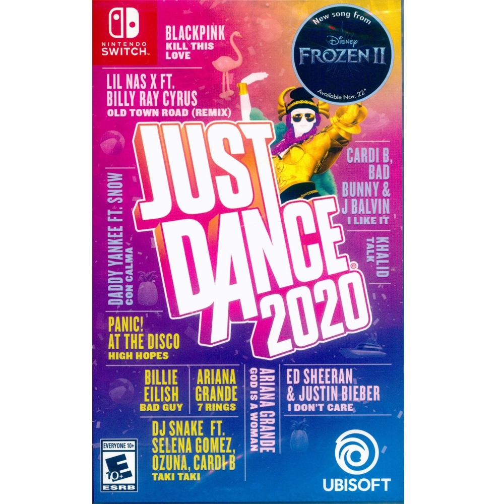 舞力全開 2020  Just Dance 2020 - NS Switch 中英文美版