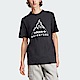 Adidas Adv Volcano Tee [IL5183] 男 短袖 上衣 T恤 亞洲版 運動 休閒 火山圖案 黑 product thumbnail 1
