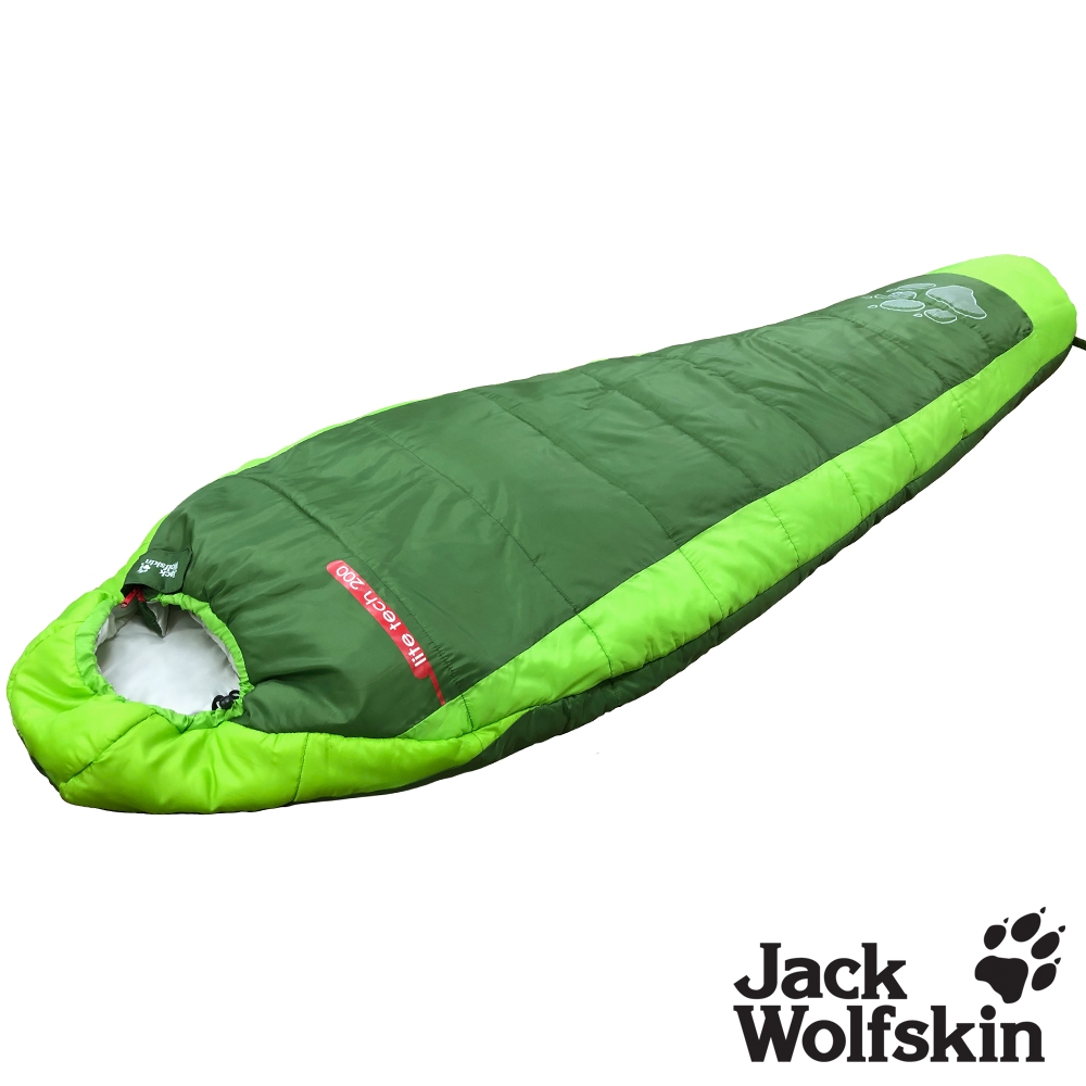 【Jack wolfskin飛狼】Lite Tech 200 纖維睡袋『舒適溫度：-13 ~ 6°C』