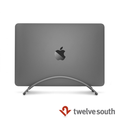 Twelve South BookArc 直立式筆電座 for MacBook - 太空灰 ( 13/14/16 吋適用 )