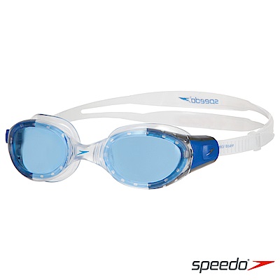 SPEEDO 成人進階型泳鏡Futura BioFUSE 透明/藍