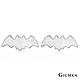 GIUMKA純銀耳環女S925銀小耳釘小蝙蝠 一對價格 MFS06170 product thumbnail 1