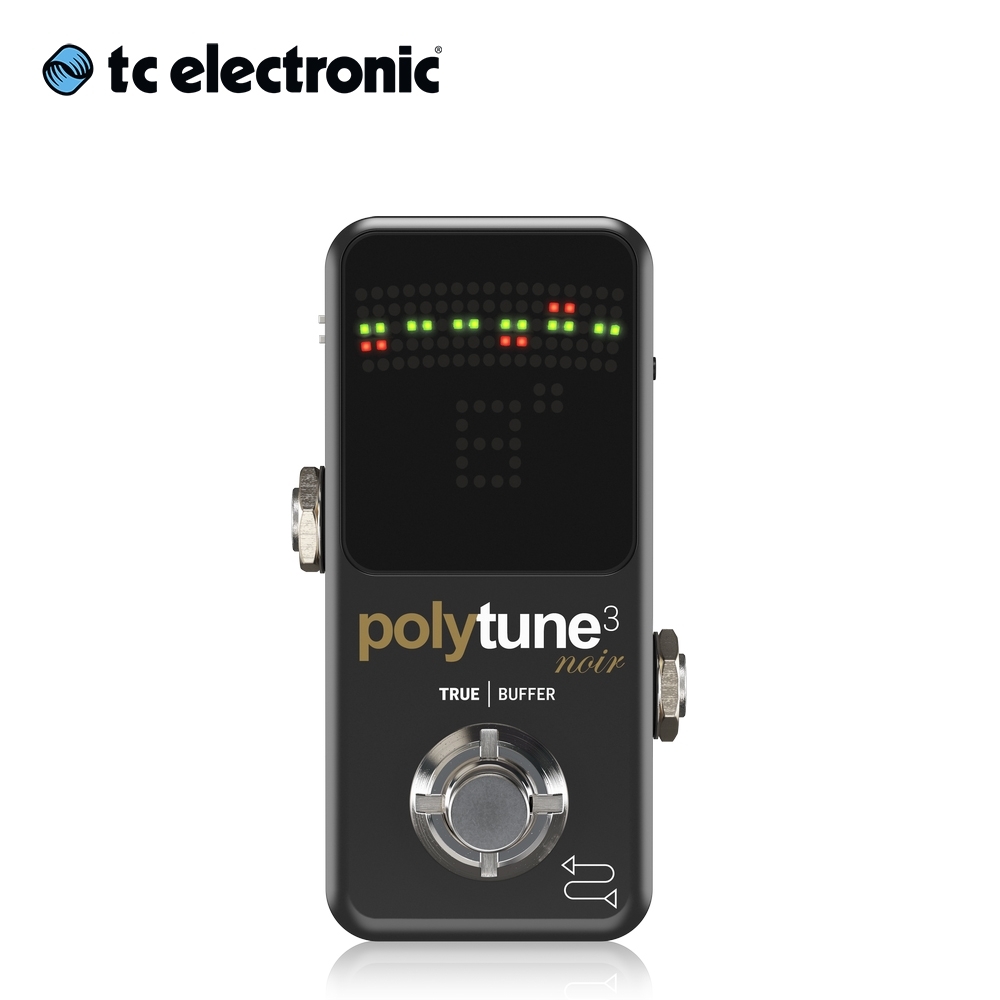 tc electronic Polytune 3 Mini Noir 地板式調音器