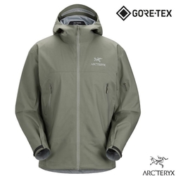 【ARCTERYX 始祖鳥】男 Beta Gore-Tex 3L 防水透氣連帽外套.風雨衣.夾克_X000007726 糧草綠