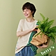 betty’s貝蒂思　撞色拼接條紋上衣(綠色) product thumbnail 1