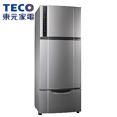 [無卡分期12期]TECO 東元 543公升 1級變頻三門冰箱(R5552VXLH)