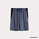 Hang Ten-童裝-ThermoContro-抽繩拼接機能休閒短褲-藍 product thumbnail 1