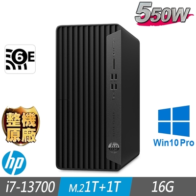 HP 惠普 800 G9 MT 商用電腦 i7-13700/16G/M.2-1TB+1TB/W10P