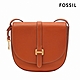 FOSSIL Emery 真皮斜背馬鞍包-磚紅色 SHB3161619 product thumbnail 1