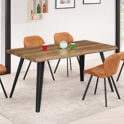 MUNA家居 德蒙娜5.3尺餐桌(不含椅) 160X90X75cm