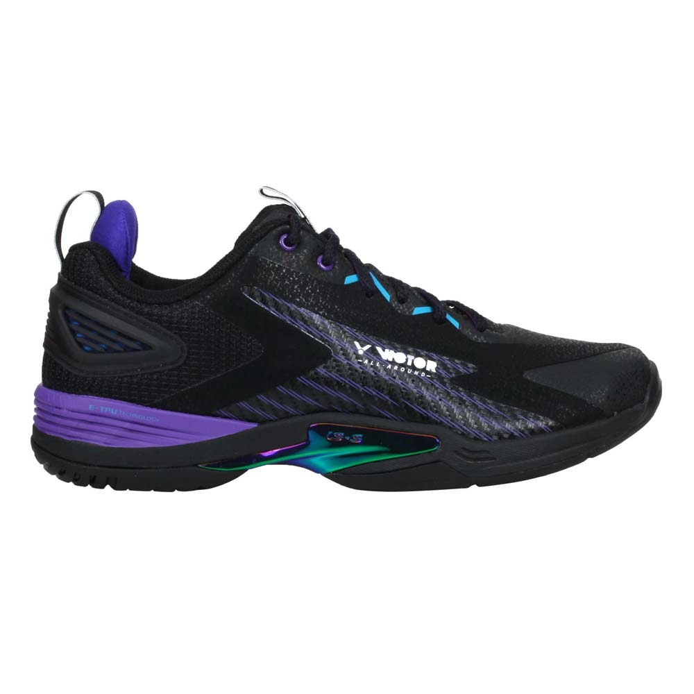 VICTOR 男專業羽球鞋-3E-訓練 運動 羽毛球 V型楦 勝利 寬楦 A970ACE-C 黑紫銀