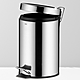 《KELA》不鏽鋼腳踏式垃圾桶(亮銀3L) | 回收桶 廚餘桶 踩踏桶 product thumbnail 1