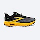 Brooks Cascadia 17 [1104031D333] 男 慢跑鞋 戶外 郊山 越野 耐磨 緩震 黑黃 product thumbnail 1
