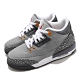 Nike 籃球鞋 Air Jordan 3 Retro 女鞋 經典款 AJ3 復刻 爆裂紋 氣墊 大童 灰 白 398614012 product thumbnail 1