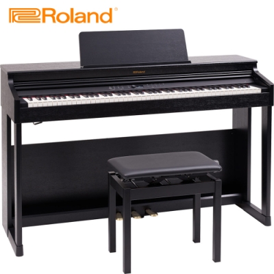 ROLAND RP701 CB 88鍵數位電鋼琴 經典黑色款