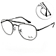RayBan雷朋 光學眼鏡 復古雙槓多邊框/黑#RB3648V 2509-54mm product thumbnail 1