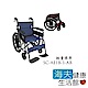 海夫 輪昇 可折背 輕量 通用型 輪椅 骨架布色隨機出貨(SC-AE1B-1-AB) product thumbnail 1