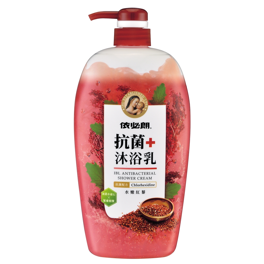 依必朗抗菌沐浴乳 -水嫩紅藜-1000g