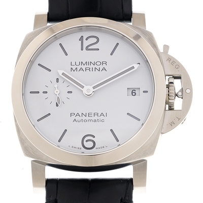 PANERAI 沛納海 Luminor Quaranta (PAM01371)皮帶款x白面x40mm