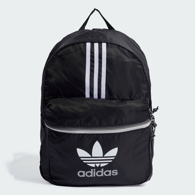 ADIDAS AC ARCHIVE BP 三葉草 後背包-黑白-IJ0767