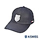K-SWISS Basic 3D Shield Logo Cap時尚棒球帽-黑 product thumbnail 1