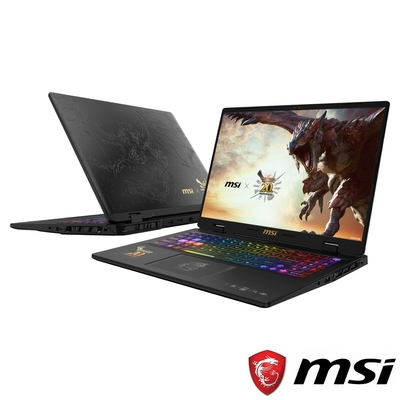 MSI微星 Crosshair 16HX MONSTER HUNTER EDITION D14VFKG-256TW 16吋 電競筆電(i7-14700HX/16G/2T/RTX4060-8G/W11)