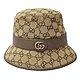 【GUCCI 古馳】576587 經典雙G LOGO百搭漁夫帽(M號) product thumbnail 1