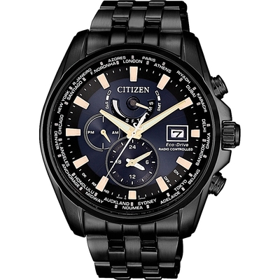 CITIZEN 星辰GENTS光動能電波對時明星配戴限定廣告款44mm(AT9039-51L)