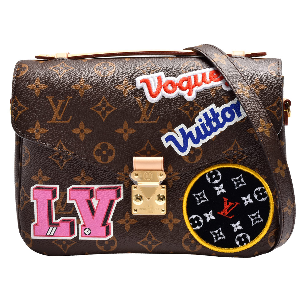 LV M43991 Pochette Metis系列圖案刺繡貼布手提/斜背郵差包