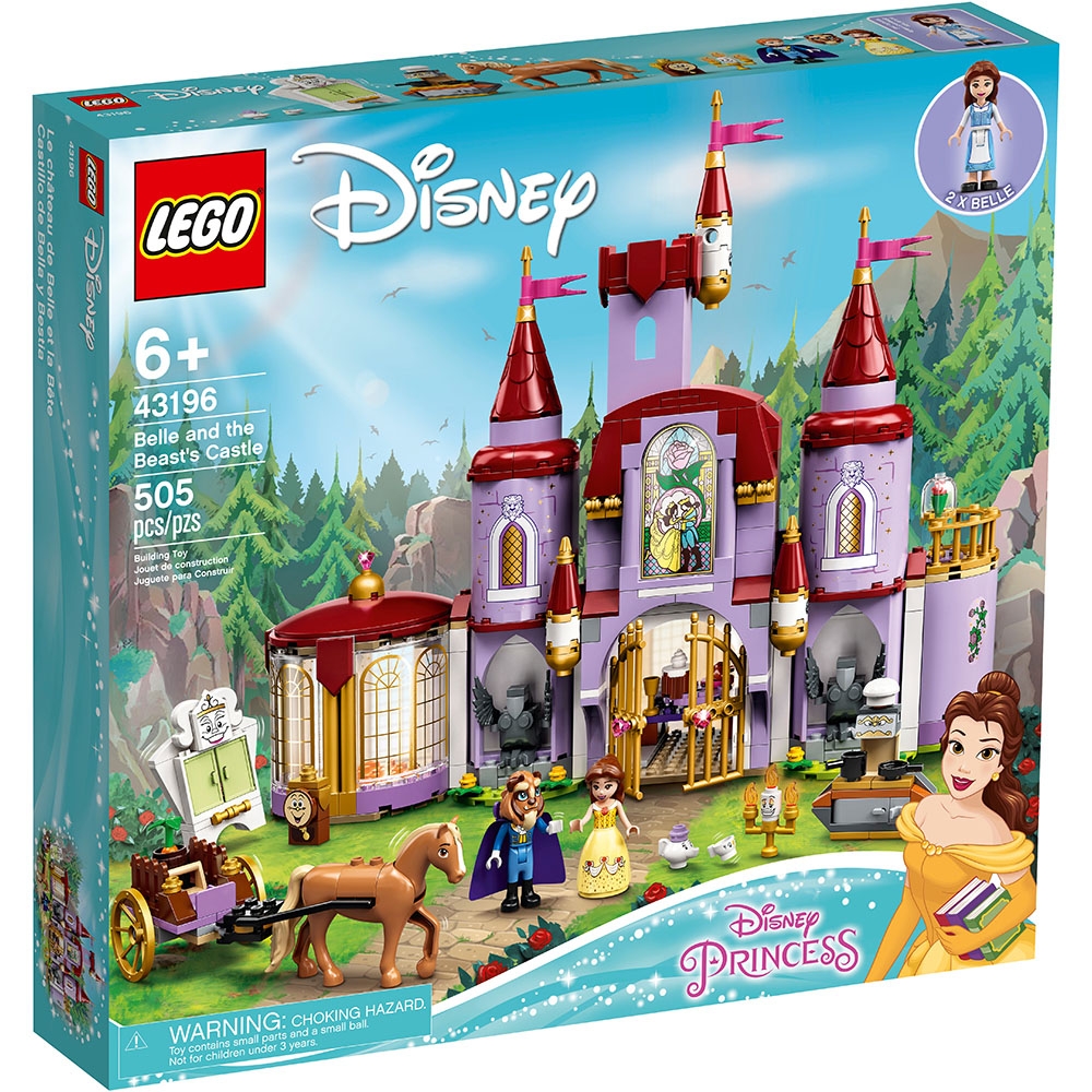 樂高LEGO 迪士尼公主系列 - LT43196 Belle and the Beast's Castle