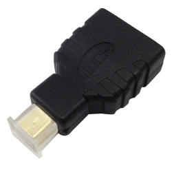 Bravo-u HDMI (母) to Micro HDMI (公) 24k鍍金轉接頭
