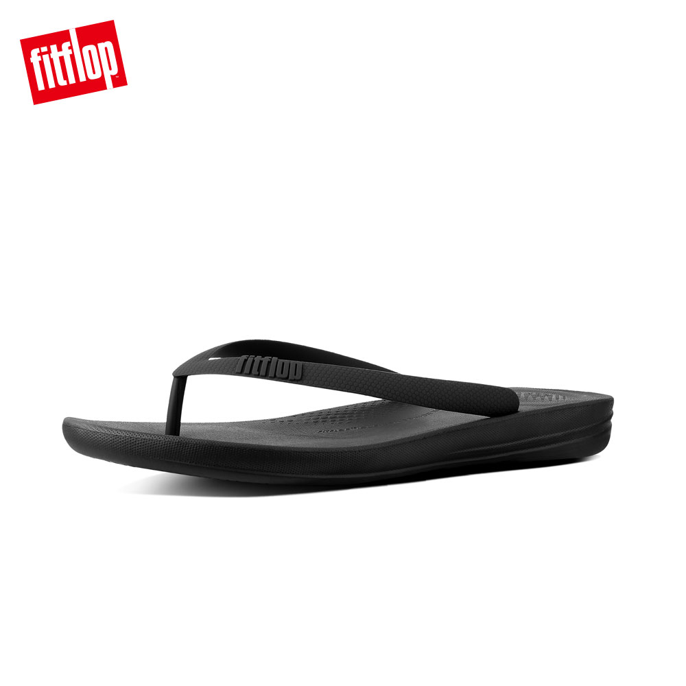 FitFlop IQUSHION夾腳涼鞋黑色