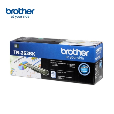 【Brother】TN-263BK 原廠標準容量黑色碳粉匣