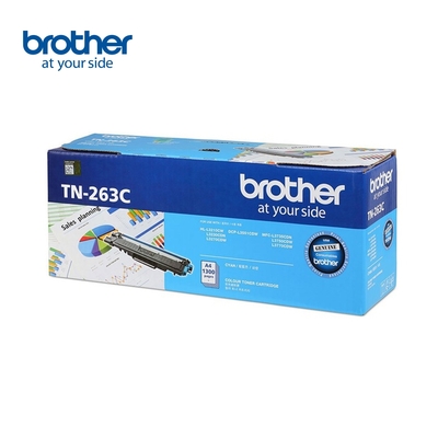 【Brother】TN-263C 原廠標準容量藍色碳粉匣
