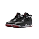 Nike Air Jordan 4 Retro Bred Reimagined 黑公牛 GS 黑紅 大尺碼 休閒鞋 大童鞋 FQ8213-006 product thumbnail 1