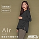 STL  yoga 韓國瑜珈 Air Overfit LS 寬鬆長袖上衣 運機能快乾 Black黑色 product thumbnail 1