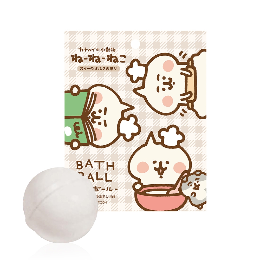 日本NOL-卡娜赫拉的小動物麵包篇入浴球(泡澡球)(3Y+/沐浴球/洗澡玩具/交換禮物)