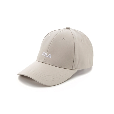 FILA 經典款六片帽/棒球帽-奶茶 HTY-1000-IV