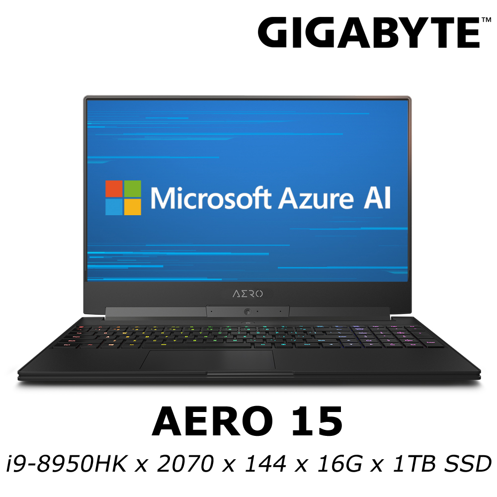 GIGABYTE AERO 15 電競筆電 i9-8950HK/RTX2070 8G電競筆電