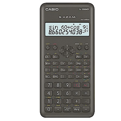 CASIO  新二代 工程用計算機 (FX-350MS-2)