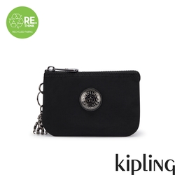 Kipling 經典百搭黑三夾層配件包-CREATIVITY S