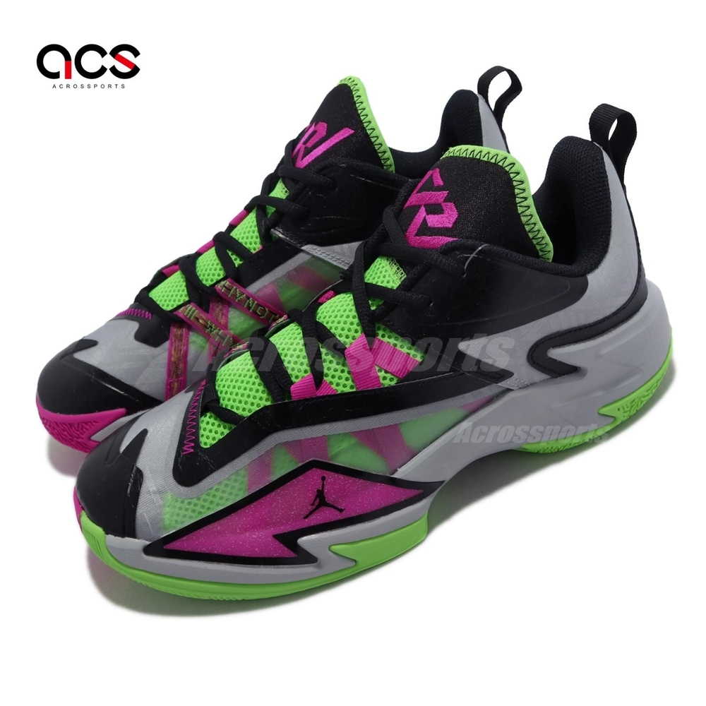 Nike 籃球鞋 Jordan One Take 3 PF 男鞋 氣墊 低筒 Westbrook 灰 粉 DC7700002