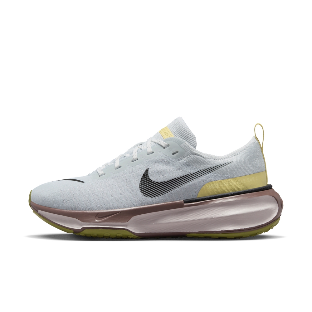 NIKE WMNS ZOOMX INVINCIBLE RUN FK 3 女慢跑鞋-灰紫黃-DR2660005