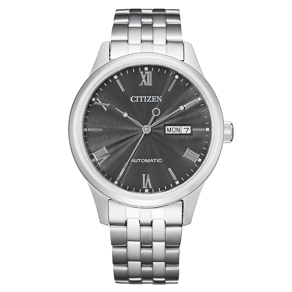 CITIZEN星辰Mechanical商務機械指針腕錶-黑40mm(NH7501-85H)