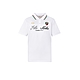 FILA #奧運系列 男吸濕排汗短袖POLO衫-白色 1POY-1502-WT product thumbnail 1