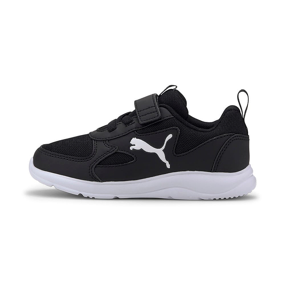 PUMA Fun Racer AC PS  中大童跑步鞋-黑-19297101